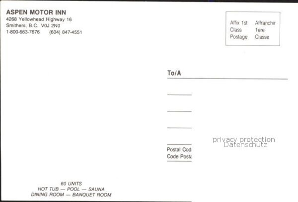 Aspen Motor Inn Hallenbad Gastraum – Bild 2