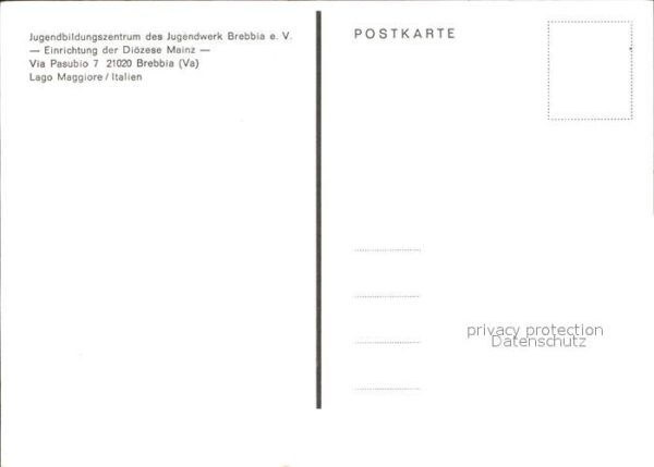 Brebbia Lago Maggiore Jugendbildungszentrum des Jugendwerk Br – Bild 2