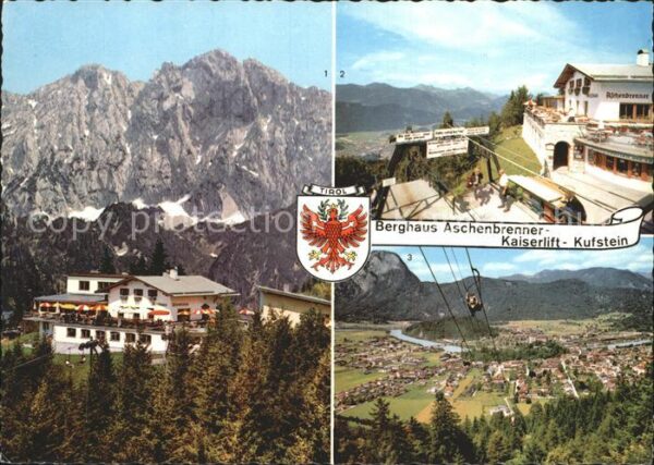 Kufstein Tirol Berghaus Aschenbrenner Kaiserlift Total