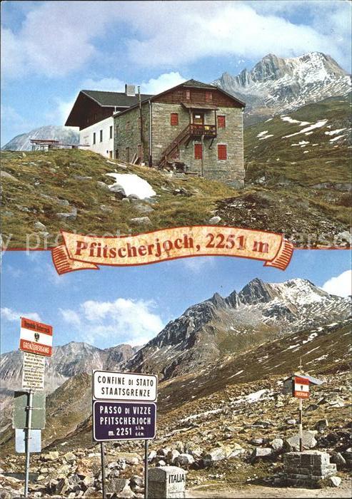 Pfitscherjoch mit Pfitscherjochhütte