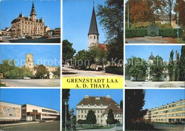 Laa Thaya Schloss Kirche Burgturm Gedenkstätte St