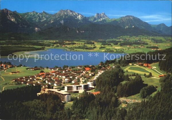 Hopfen See Enzensberg mit Tiroler und Allgäuer Alp