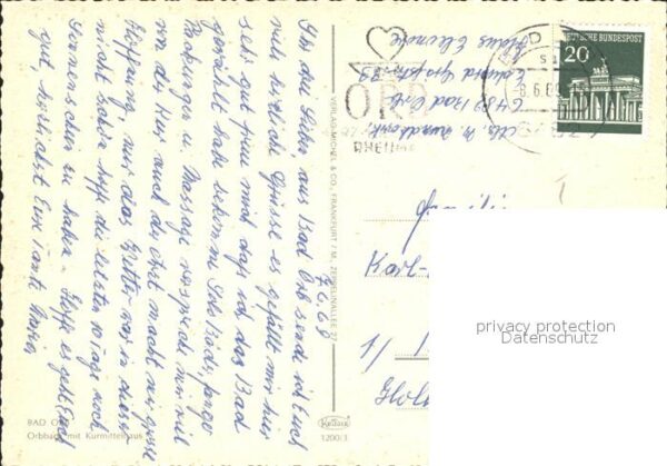 Bad Orb Orbbach mit Kurmittelhaus – Bild 2