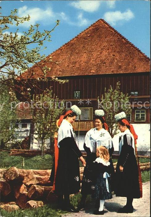 Gutach Schwarzwald Gutacherinnen in Festtagstracht