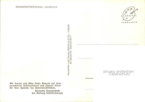 Dahmeshoeved Holstein Leuchtturm – Bild 2