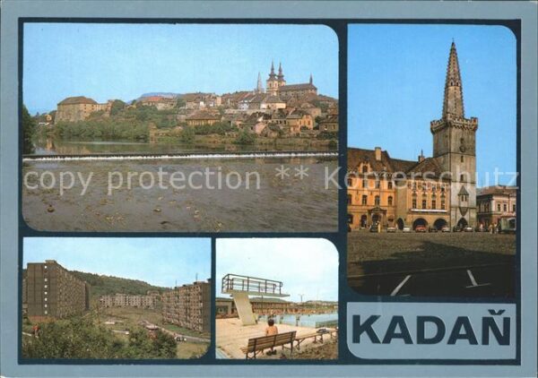 Kadan mesto pri strednim toku Ohre prumyslove