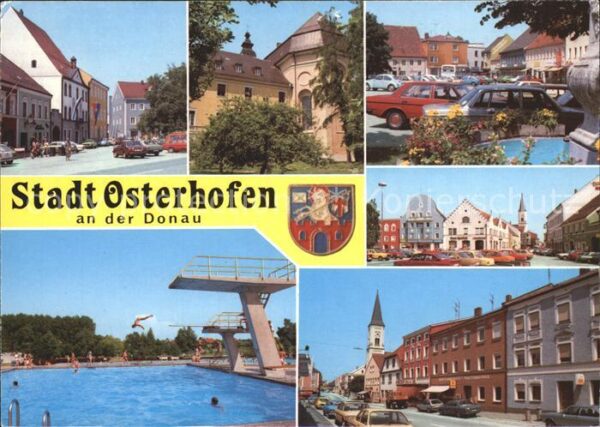Osterhofen Niederbayern OT Dackeldorf Strassenpartien Kirche Sc