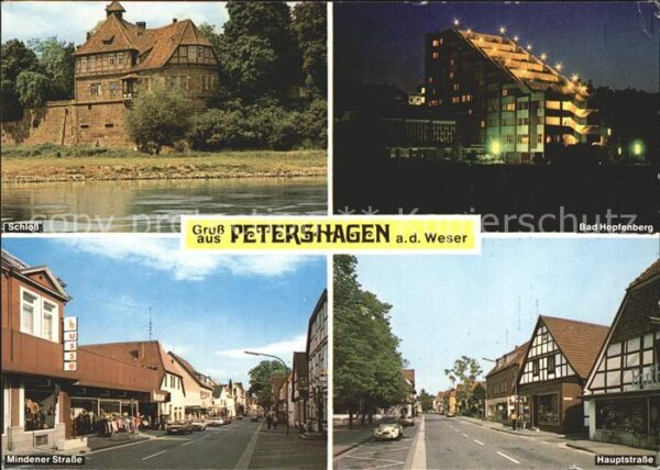 Petershagen Weser Schloss Bad Hopfenburg Mindener Str Hau