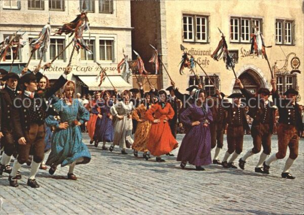 Rothenburg Tauber Historische Festspiele Schäfertanz