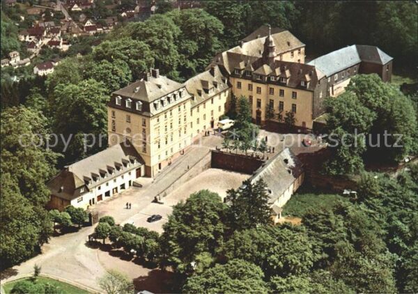 Laasphe Schloss Wittgenstein Fliegeraufnahme