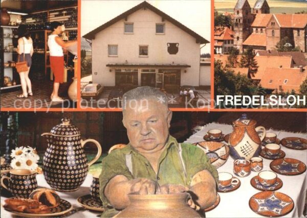 Fredelsloh Bunzlauer Handtöpferei Georg Greulich V