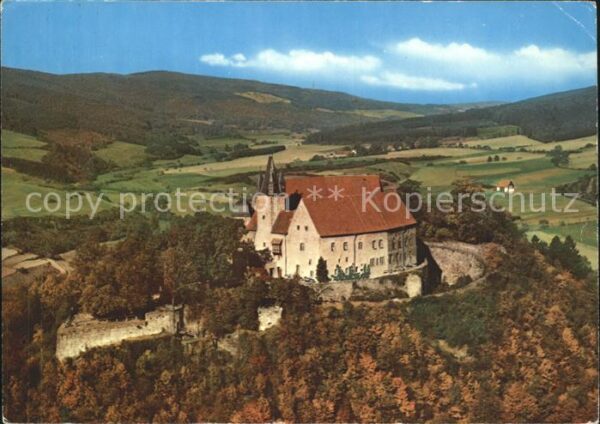 Spangenberg Hessen Schloss Spangenberg Fliegeraufnahme