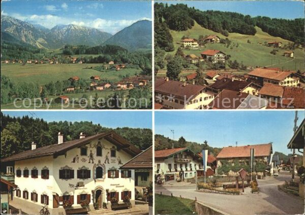 Eisenaerzt Panorama Teilansicht Gemeindeamt Dorfpa