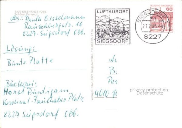 Eisenaerzt Panorama Teilansicht Gemeindeamt Dorfpa – Bild 2