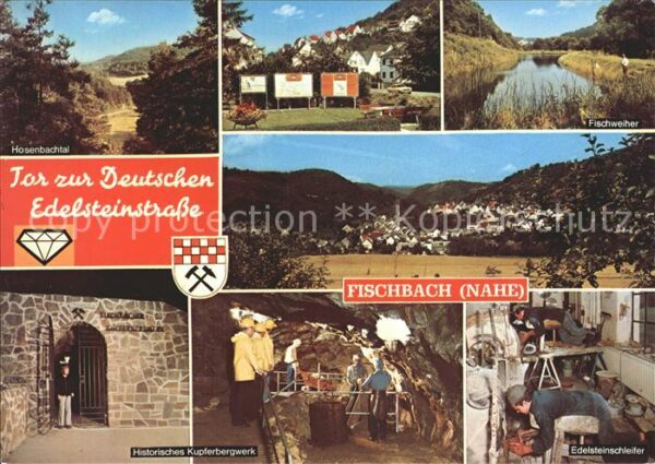 Fischbach Idar-Oberstein Hosenbachtal Fischweiher Totalansicht H