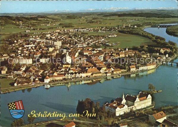 Schaerding mit Höllengebirge und Kloster Neuhaus F
