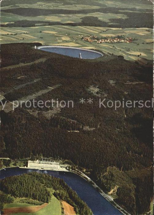 Trausnitz Pumpspeicherwerk Reisach mit Hochspeich
