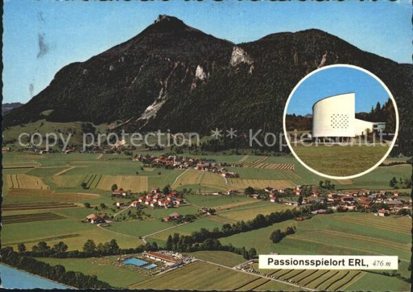 Erl Tirol Passionsspielhaus Totalansicht Fliegera
