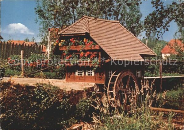 Roetenbach Baden Mühle im Schwarzwäldertal