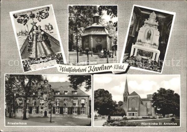 Kevelaer Gnadenbild Gnadenkapelle Kapelle innen