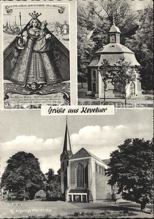 Kevelaer Gnadenbild Gnadenkapelle St Antonius Pf