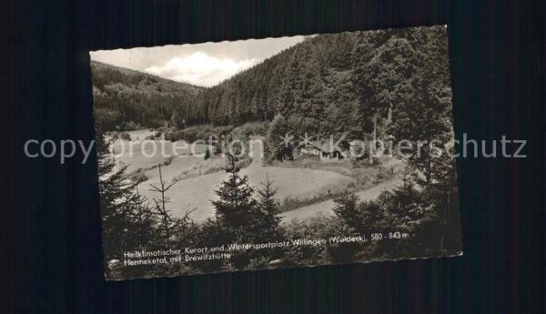 Willingen Sauerland Henneketal mit Brewitzhütte