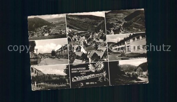 Willingen Sauerland Total Teilansicht Briloner Str Freibad