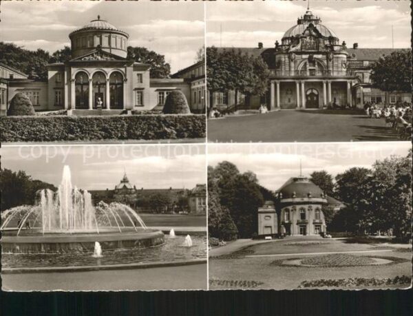 Bad Oeynhausen Badehaus Kurhaus Leuchtfontäne Kurtheat