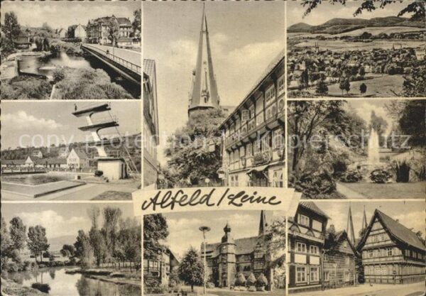 Alfeld Leine Leinepartie Kirche Total Schwimmbad Fon