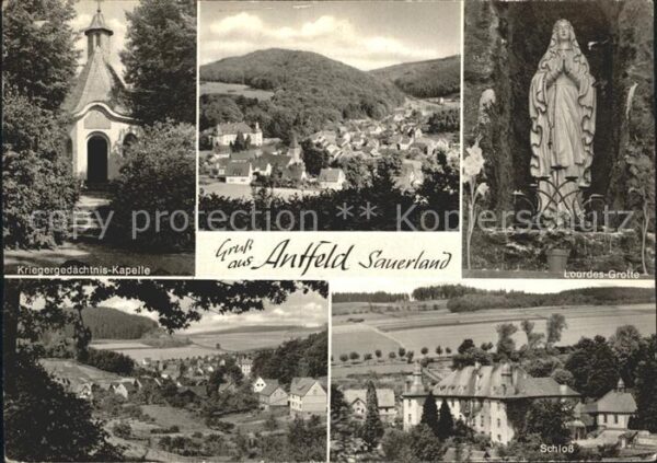 Antfeld Kriegergedächtnis Kapelle Total Lourdes