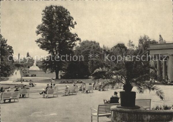 Bad Oeynhausen Wandelhalle Kurhaus Park