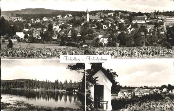 Fichtelberg Bayreuth Stadtansicht Fichtelsee Neusiedlung