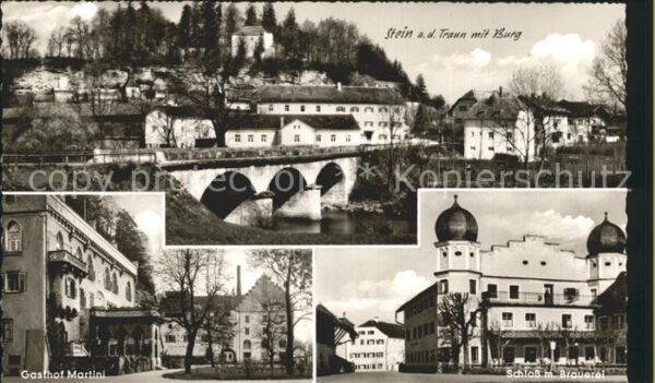 Stein Traun Burg Gasthof Martini Schloss Brauerei