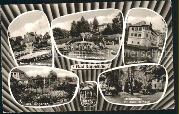 Bad Rappenau Parkanlagen Kurmittelhaus Schlosskurhei