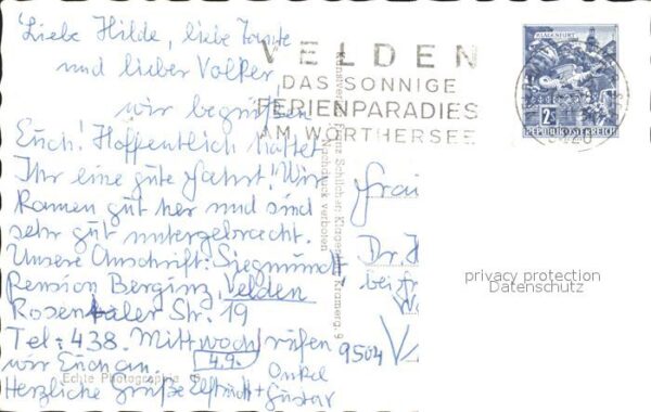 Velden Woerthersee Liegewiese Stadtansicht – Bild 2