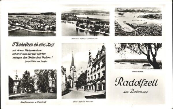 Radolfzell Bodensee Scheffelmuseum StrandCafe Münster