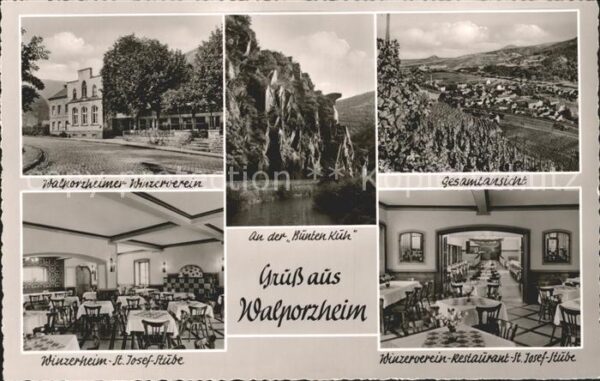 Walporzheim Gesamtansicht Winzerverein An der Bunte