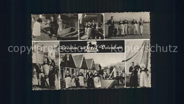 Volendam Boot Tracht