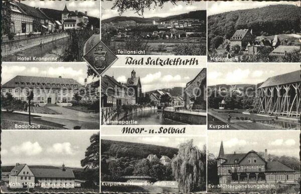 Bad Salzdetfurth Kurpark Badehaus Hotel Kronprinz
