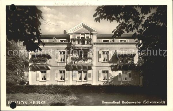 Badenweiler Pension Heinke