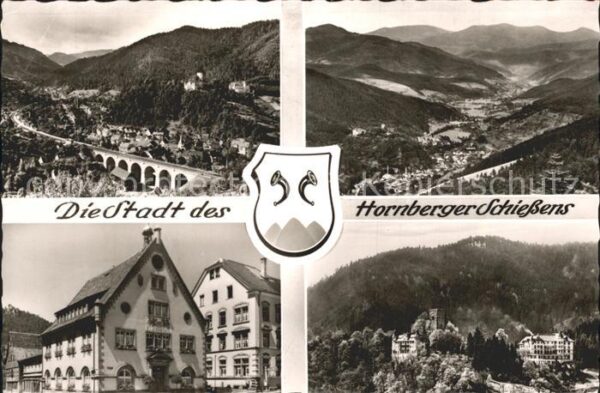 Hornberg Schwarzwald Brücke Stadtansicht
