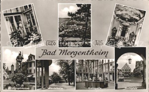 Bad Mergentheim Schlosskirche Wandelhalle Karlsquelle