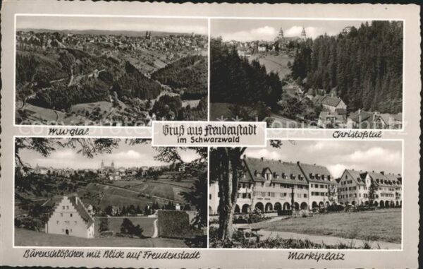 Freudenstadt Marktplatz Murgtal Bärenschlösschen