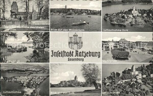 Ratzeburg Marktplatz Wasserturm Dom