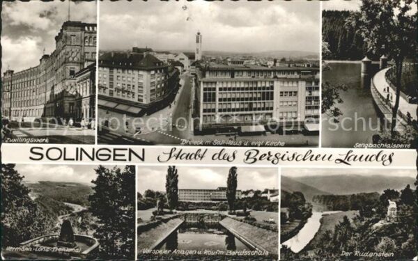 Solingen Zwillingswerk Rüdenstein Evangelische K