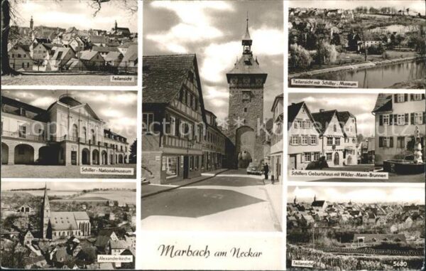 Marbach Neckar Schiller- Nationalmuseum Alexanderkirch