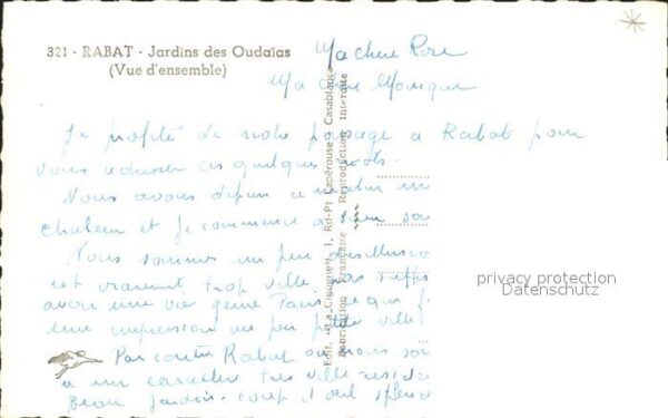 Rabat Marokko Jardins des Oudaias – Bild 2