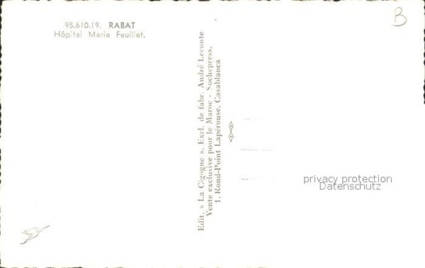 Rabat Marokko Hopital Marie Feuilett – Bild 2