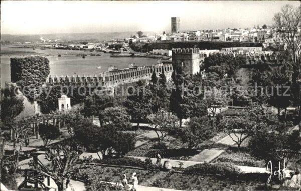 Rabat Marokko Jardins des Oudaia Boureghreb