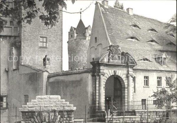 Bernburg Saale Schlosseinfahrt